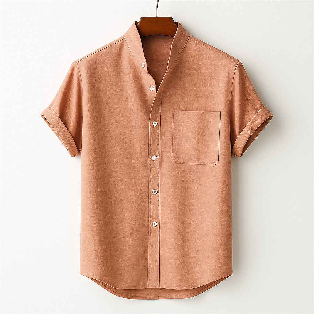 Casual Linen Shirt Minha loja