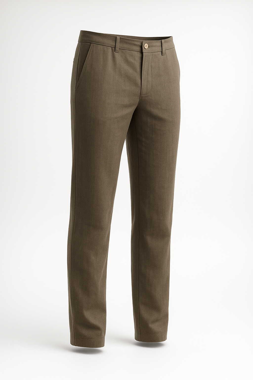 Casual Linen Trousers for Men in Asian Design