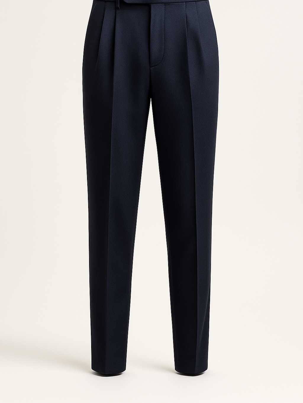 Stylish Men's Classic Slim Fit Formal Trousers with Adjustable Waistband