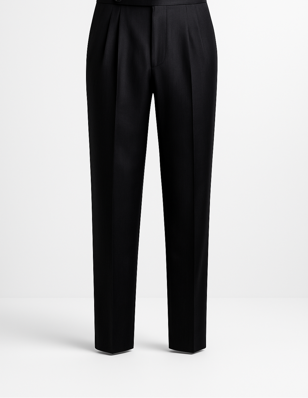 Stylish Men's Classic Slim Fit Formal Trousers with Adjustable Waistband