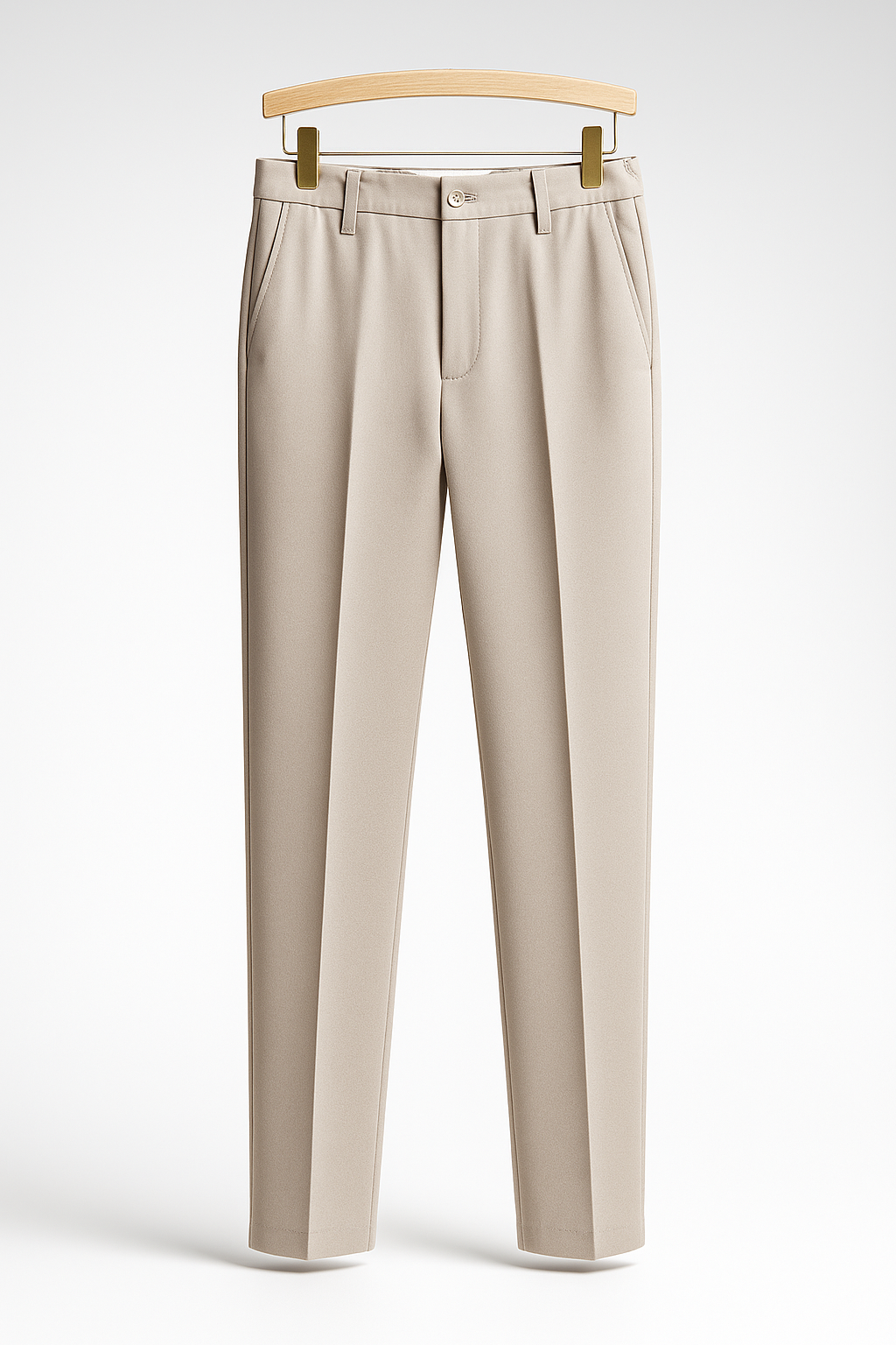 Trousers men's casual cotton-linen