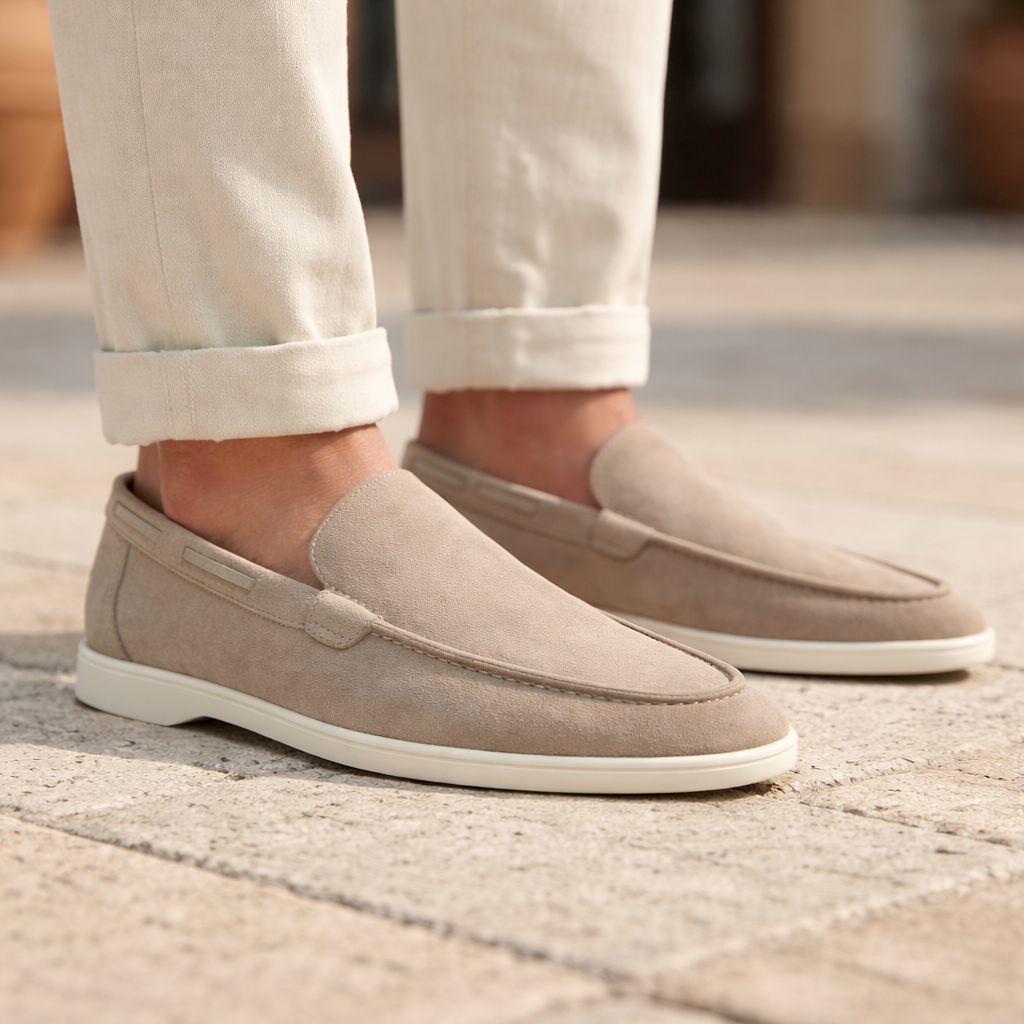 Frosted Summer Suede Men's Single Pedal