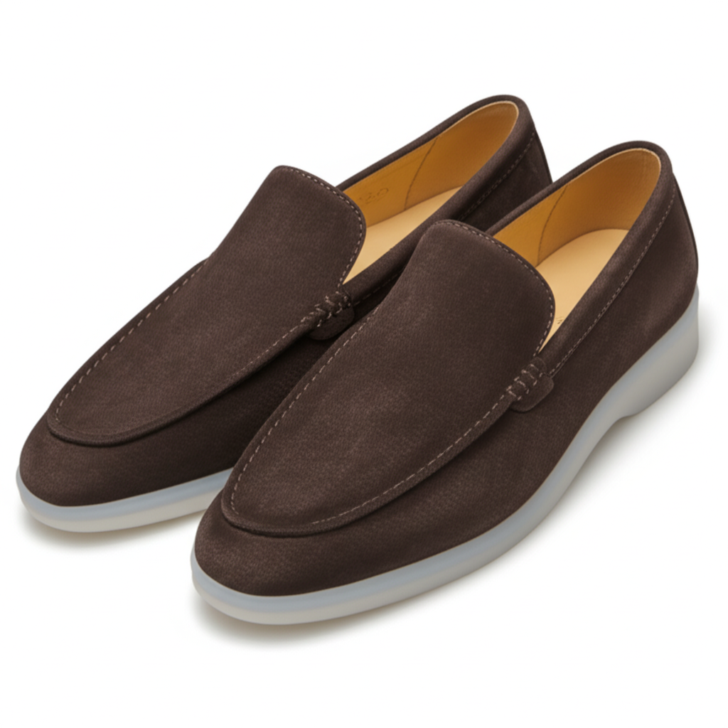 Men's Suede Loafers Wiio