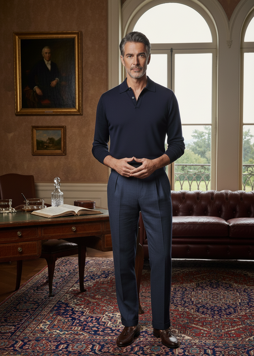 Men's Trousers Linen Veneza