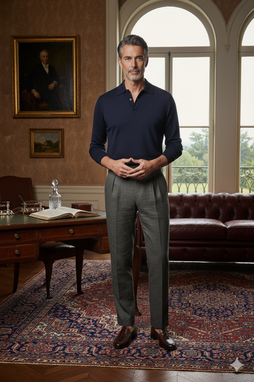 Men's Trousers Linen Veneza