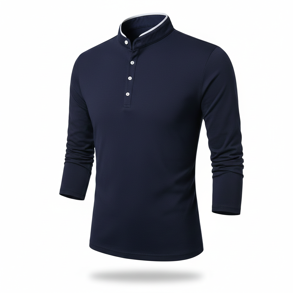 Siena – Camiseta Masculina Gola Mandarim