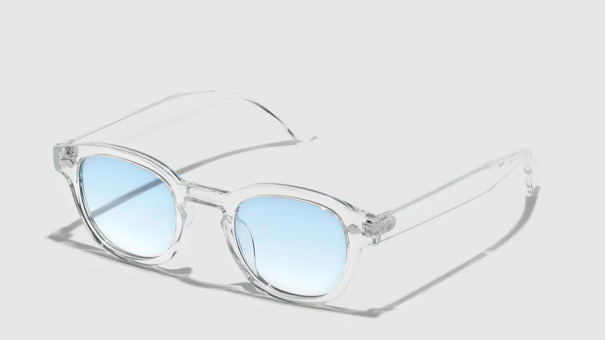 Ruiao Men's Circular Sunglasses Minha loja