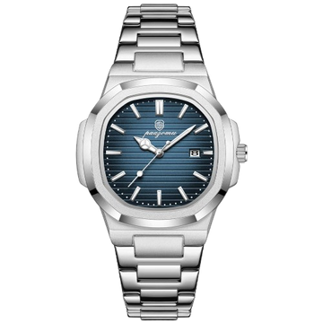 Men's Square-Face Watch Minha loja
