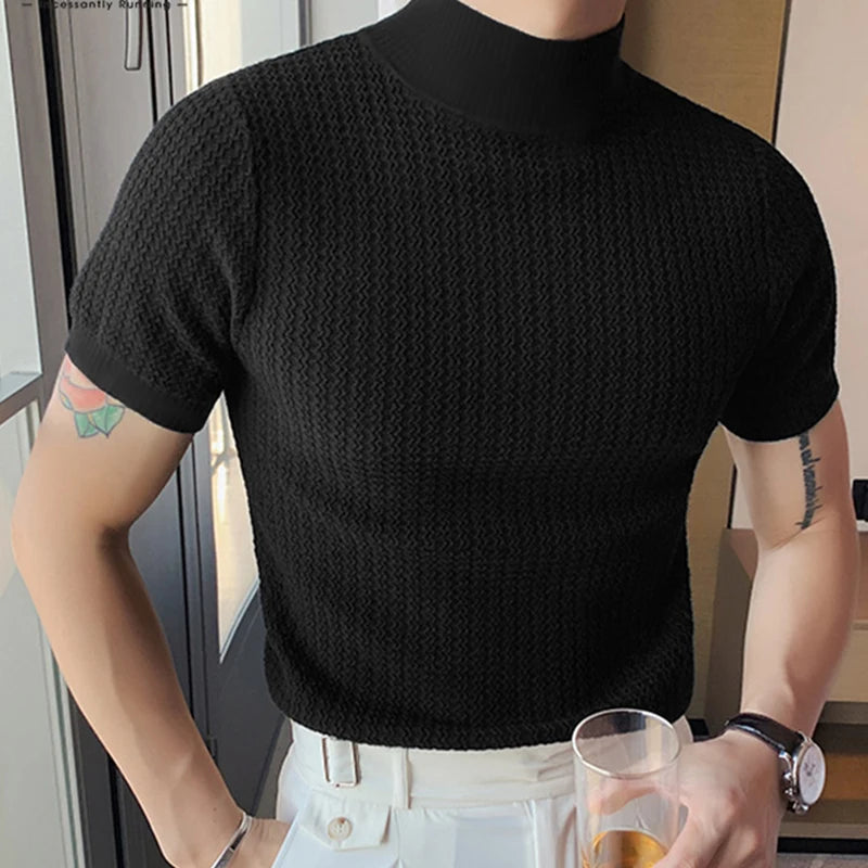 Men's Casual Turtleneck Minha loja
