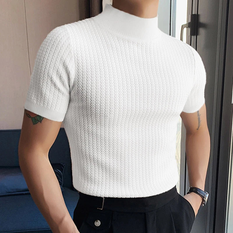 Men's Casual Turtleneck Minha loja