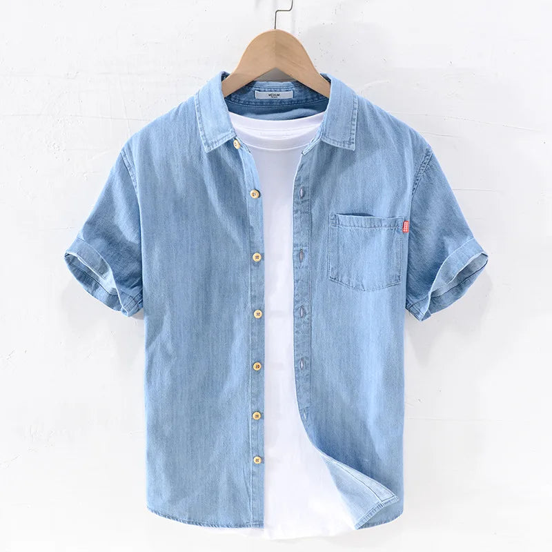 Cotton Oxford Casual Shirt Minha loja