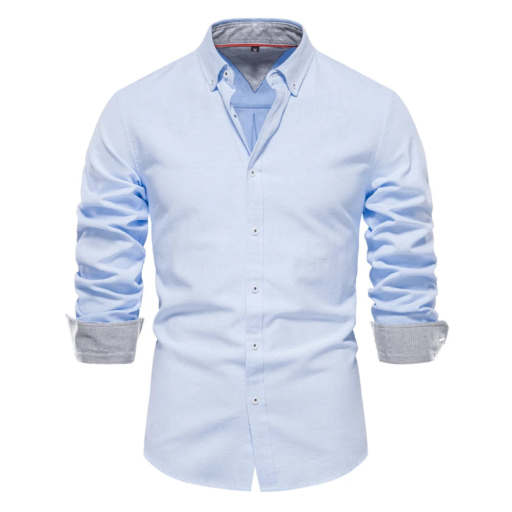 Men’s Cotton Blend Shirt Minha loja