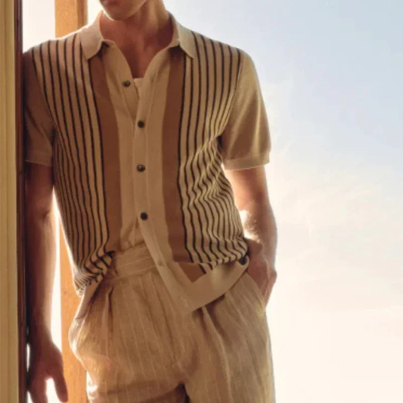 Striped Breeze Polo Minha loja