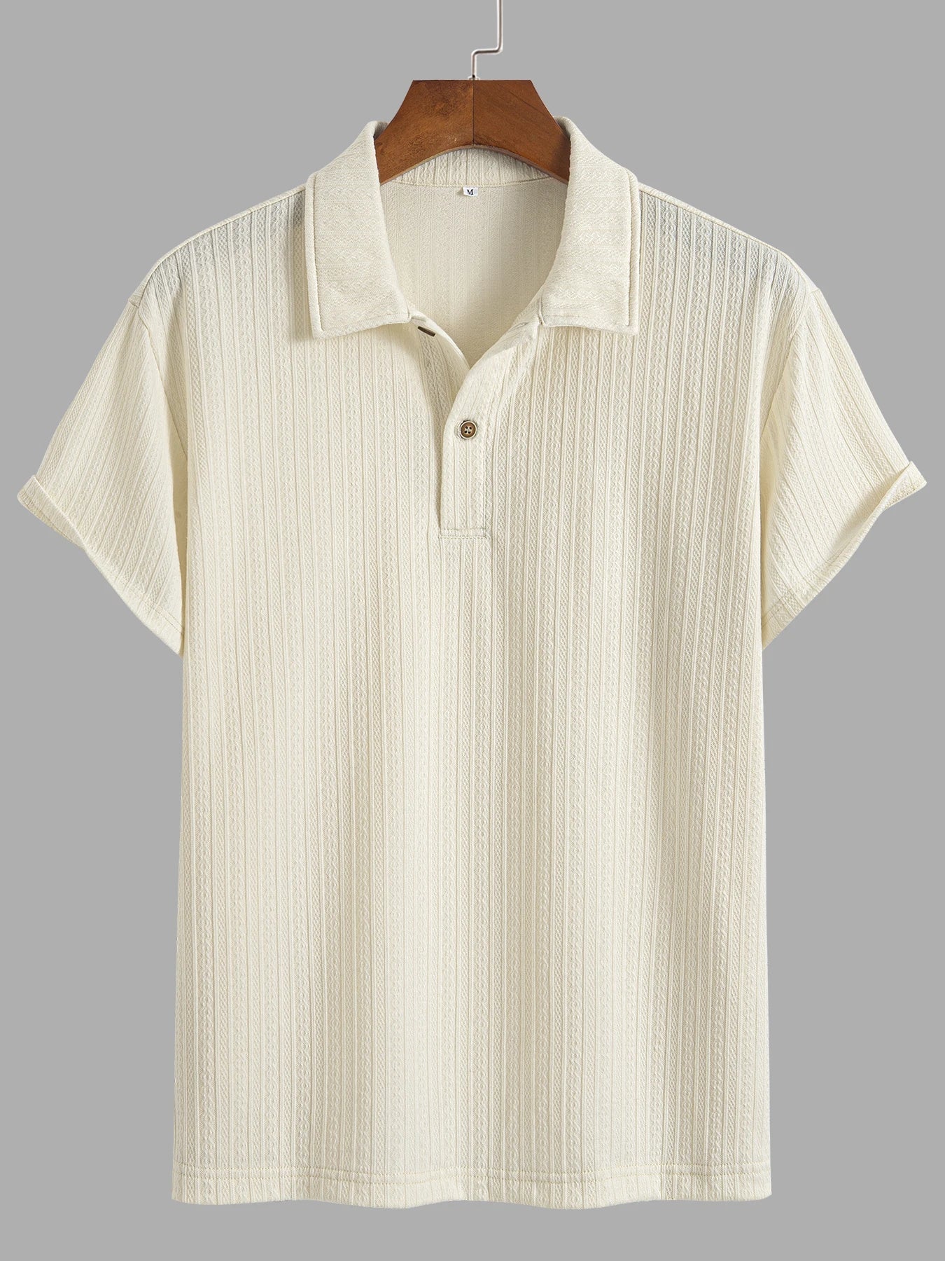 Men's Casual Stand Collar Shirt Minha loja