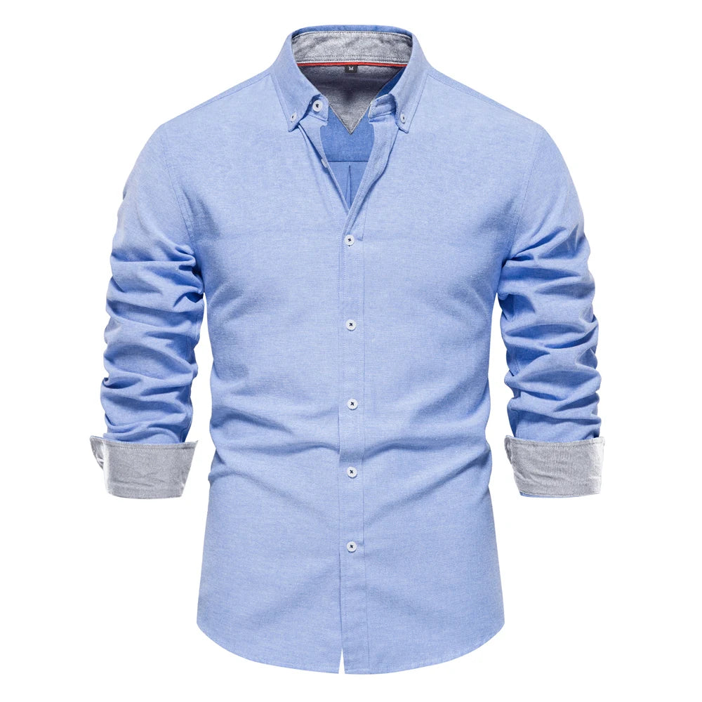 Men’s Cotton Blend Shirt Minha loja