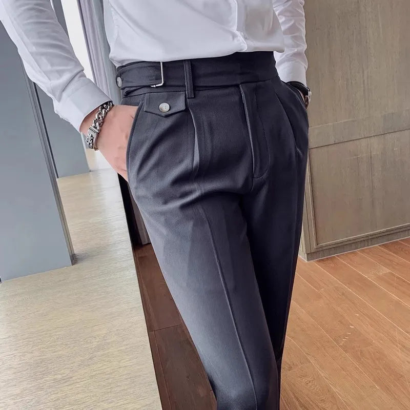 Smart Casual Suit Pants Minha loja