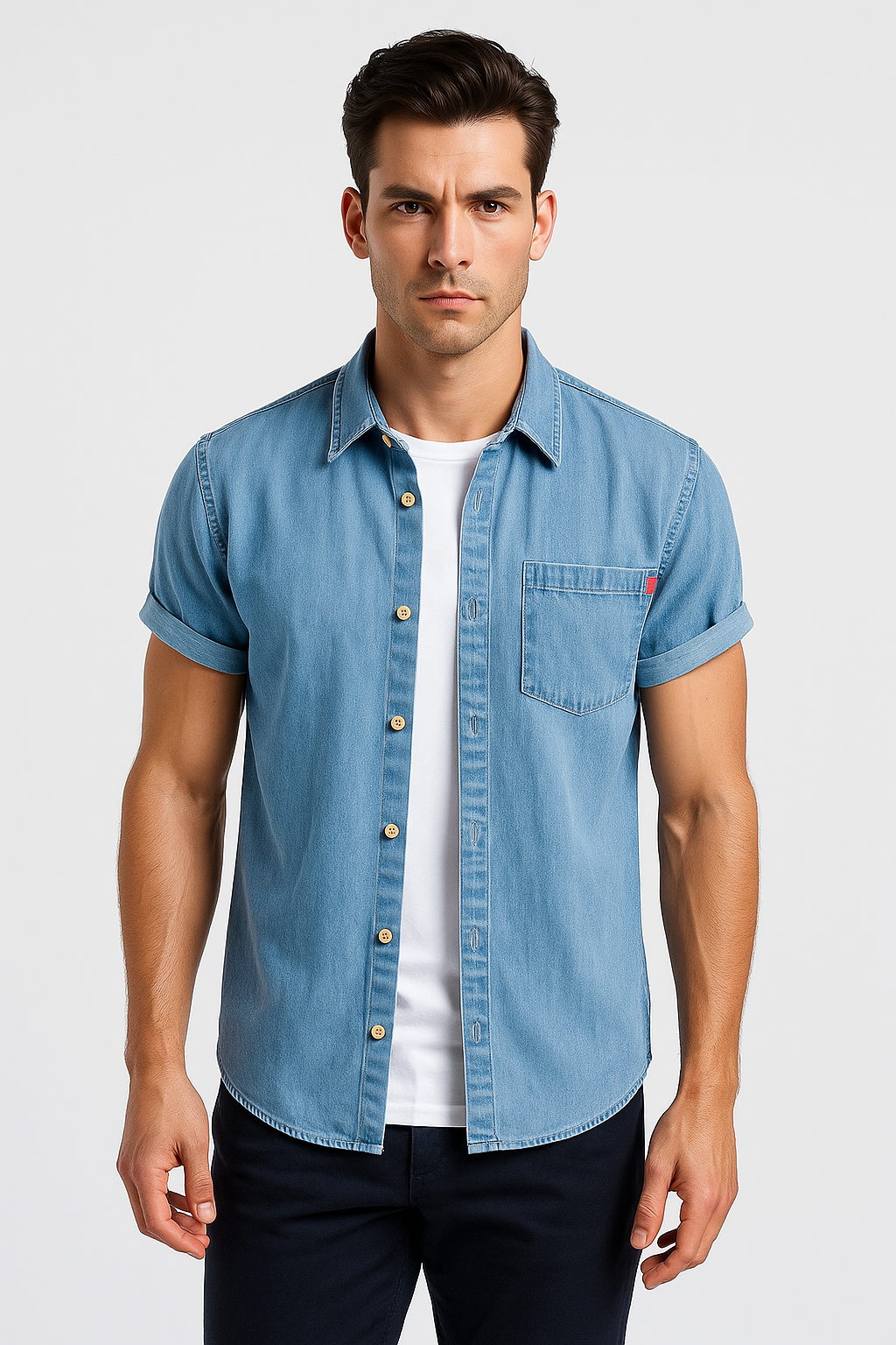 Cotton Oxford Casual Shirt