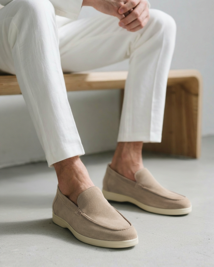 Men's Suede Loafers