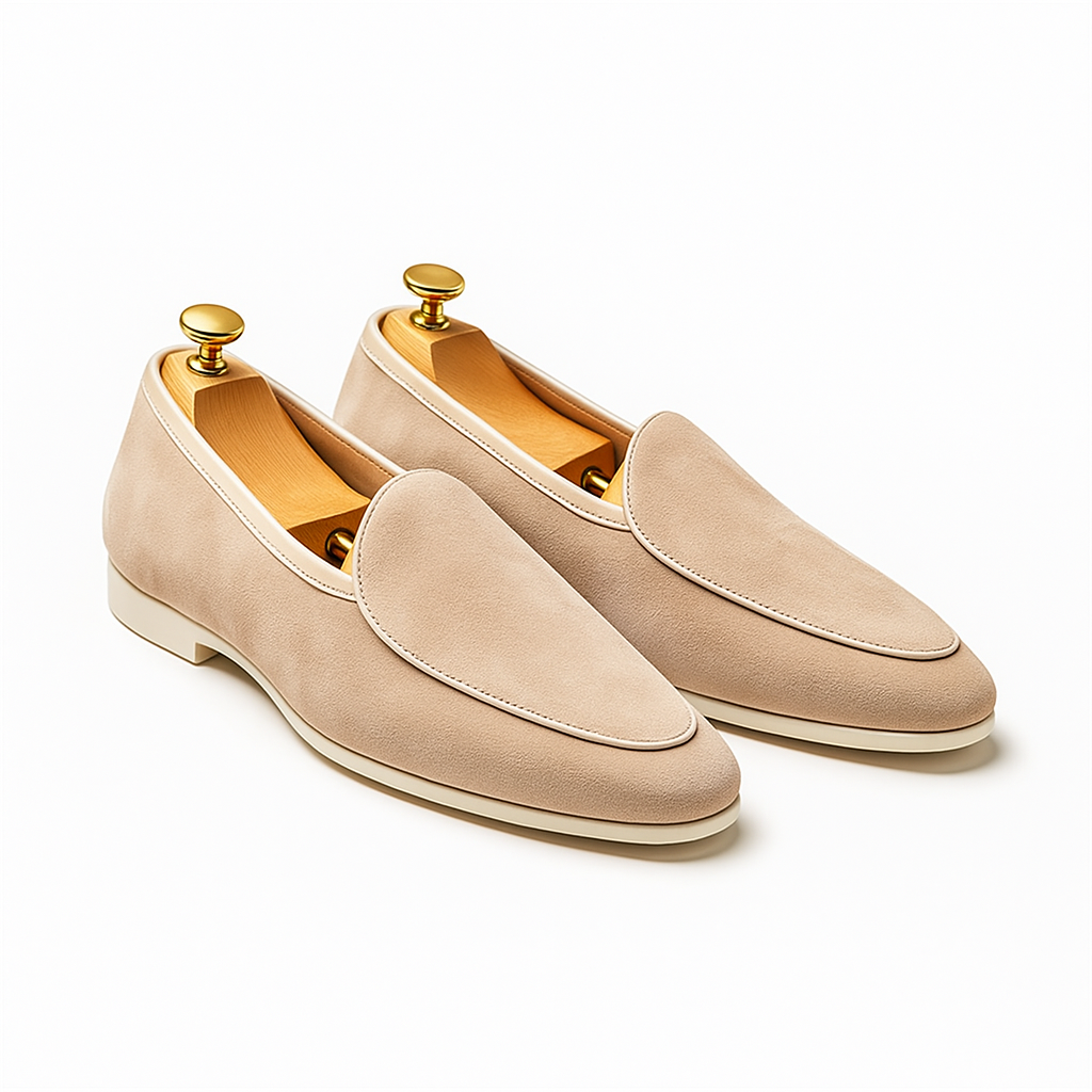 Shoes men's leather retro