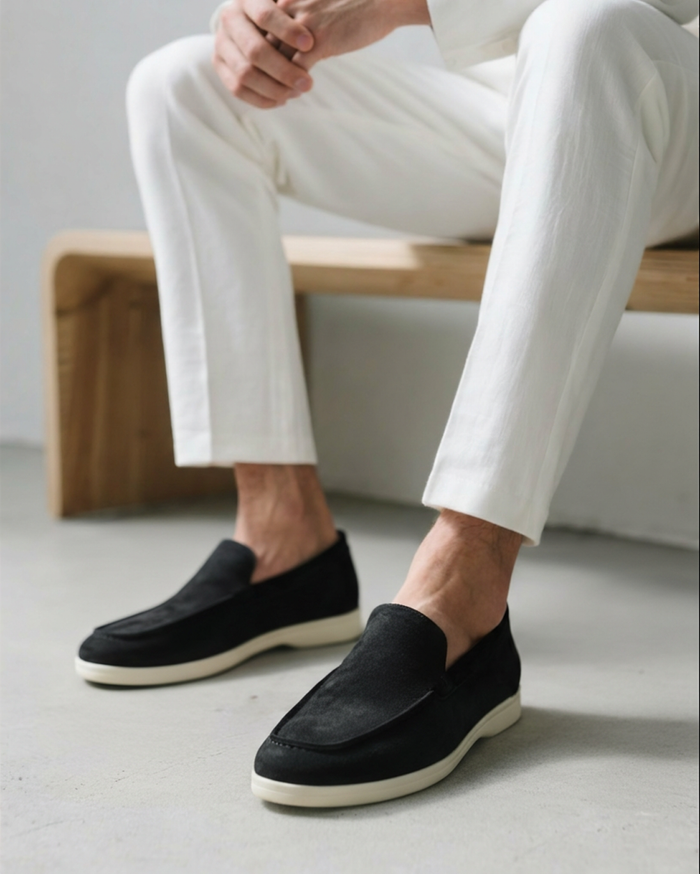 Men's Suede Loafers