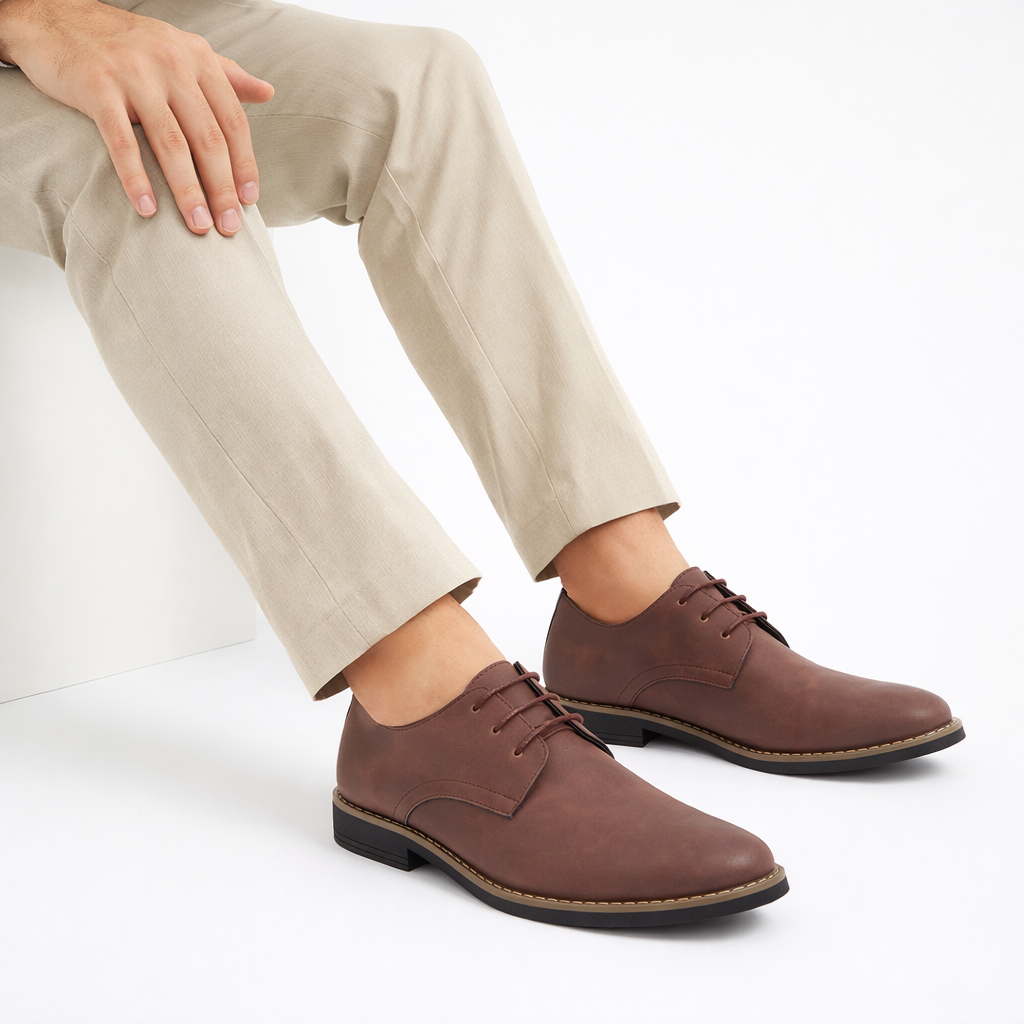 Office Leather Footwear Gentlemen