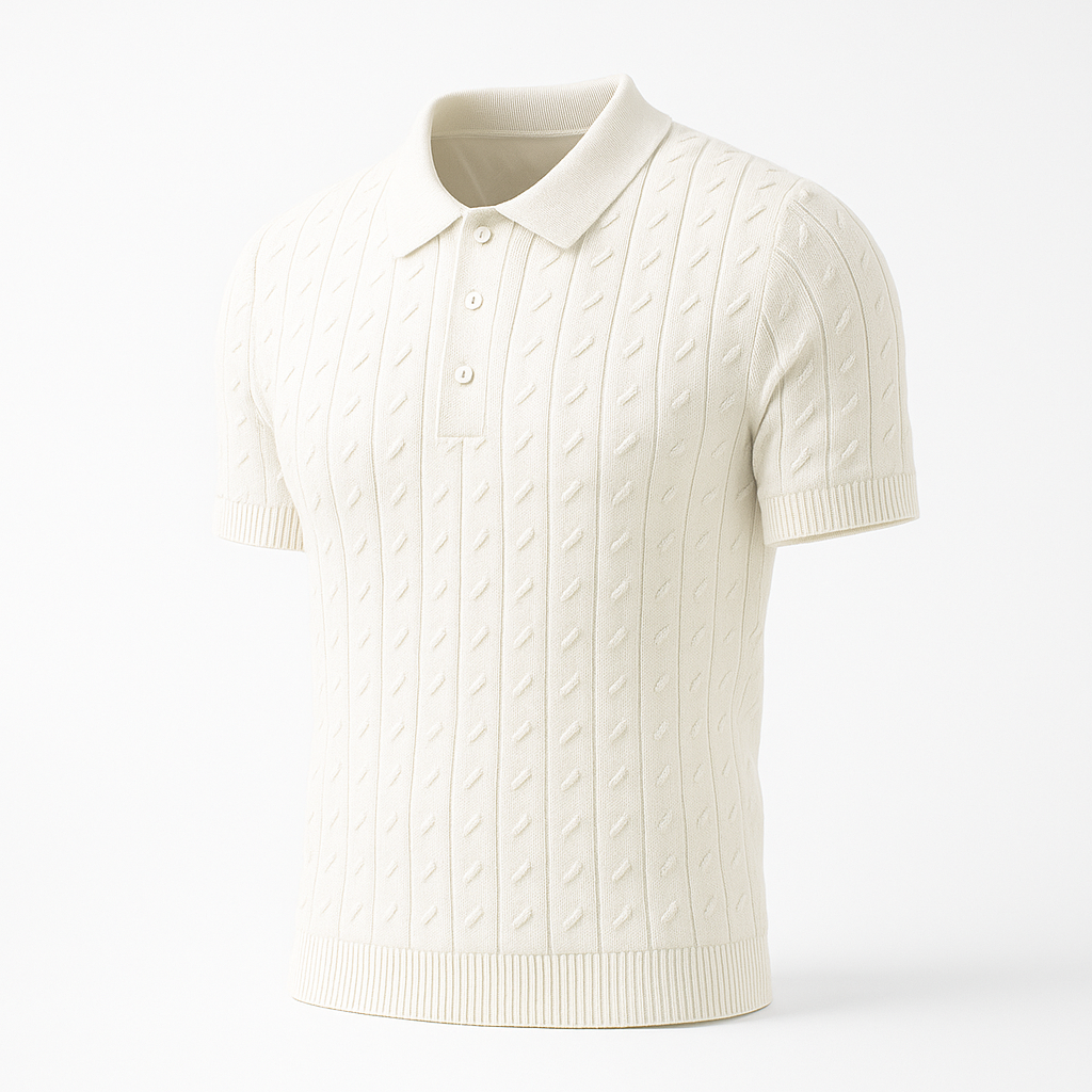 Men's Casual Long-Sleeve Polyester Top Minha loja