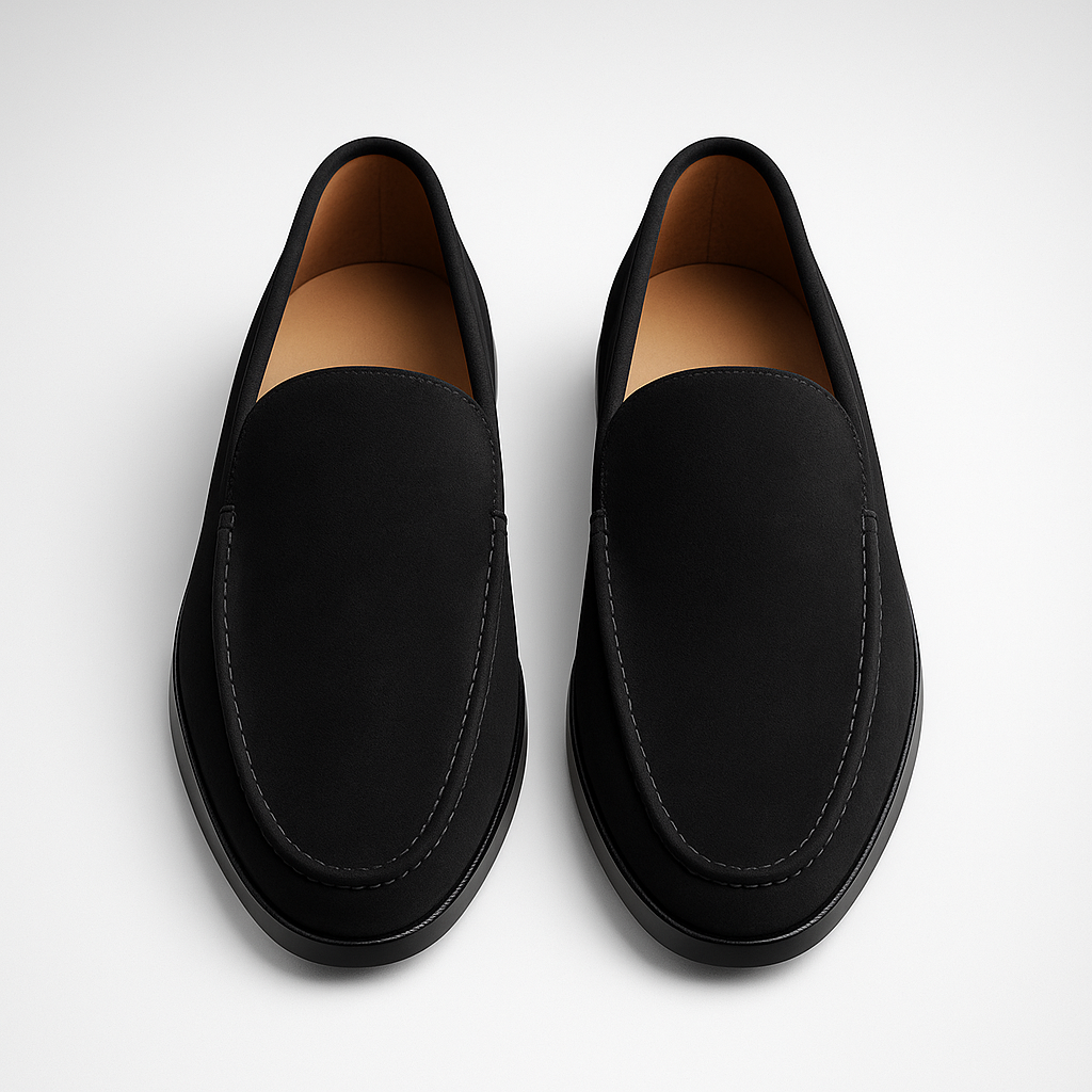 Loafers men's suede casual