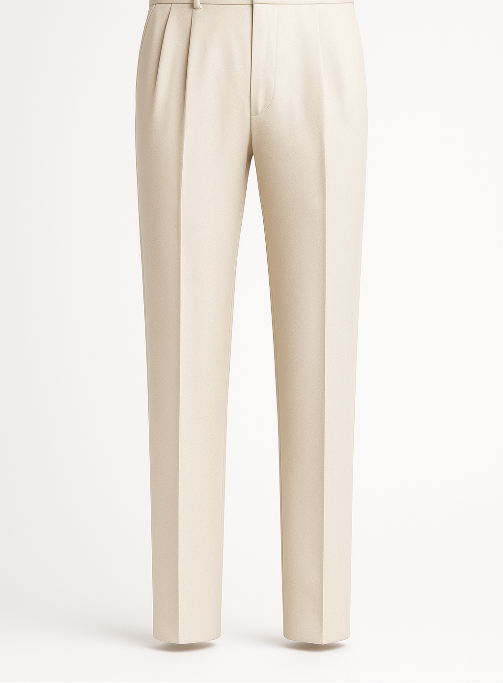 Stylish Men's Classic Slim Fit Formal Trousers with Adjustable Waistband