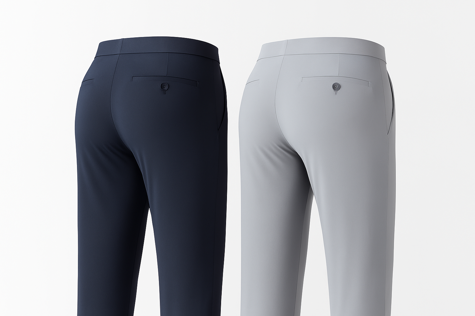 High-tech Waterproof Ice Silk New Brand Casual Fashion Long Dress Pants Straight Business Office Trousers Mens Clothes 2025