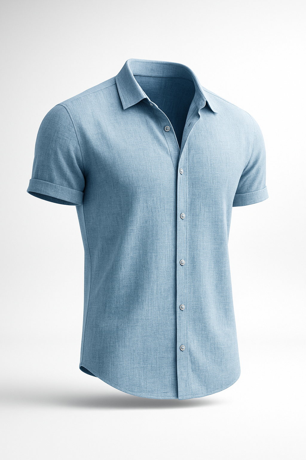 Linen Loose Men's Short-Sleeved T-Shirt FFOrder