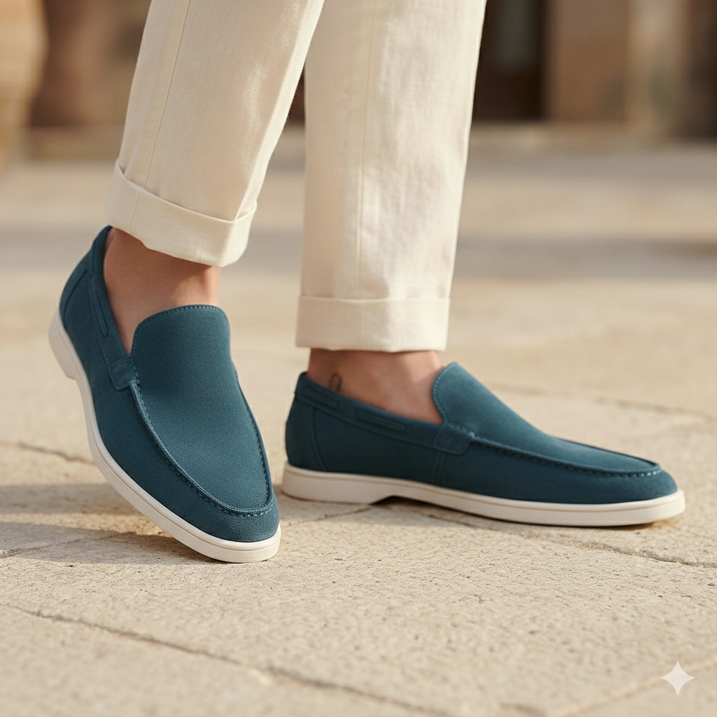 Frosted Summer Suede Men's Single Pedal