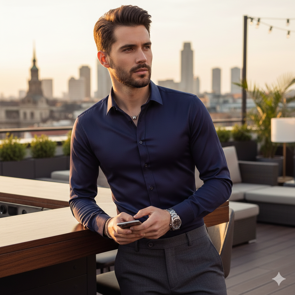 Camisa Social Slim Fit - Milano