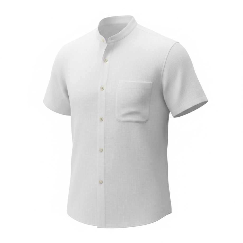 Men's Travel-Friendly Lightweight Breezy Linen Long Sleeve Top