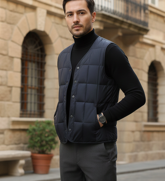 Men's Winter Down Vest