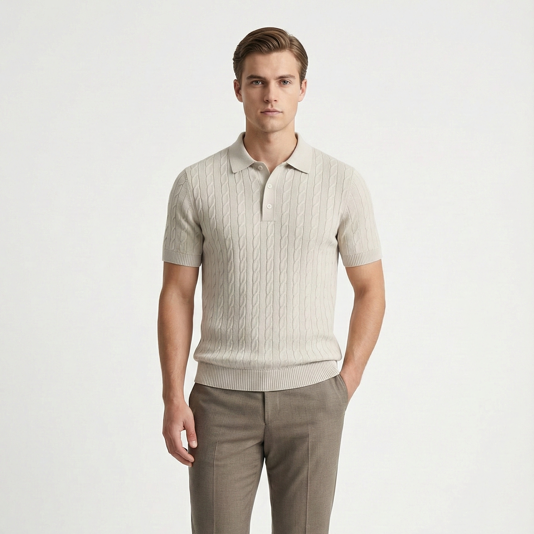 Shirt men's casual long-sleeve