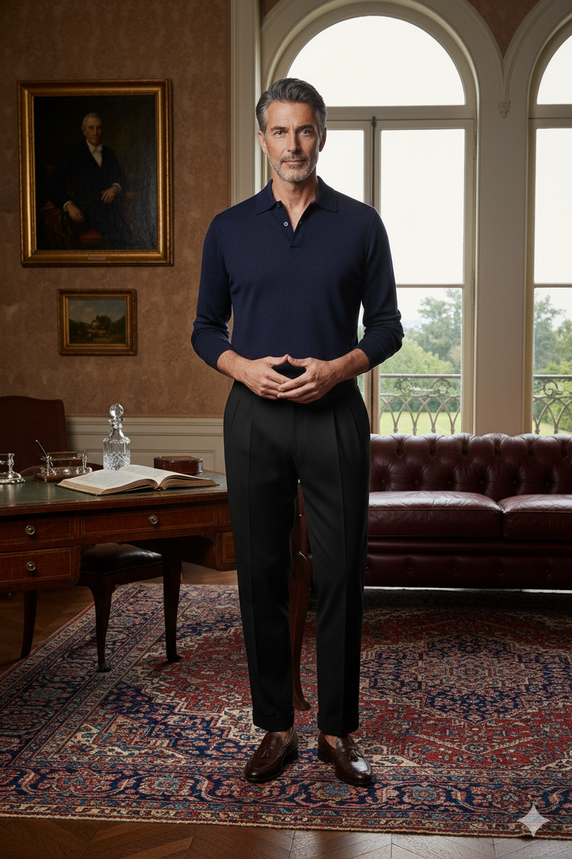 Men's Trousers Linen Veneza