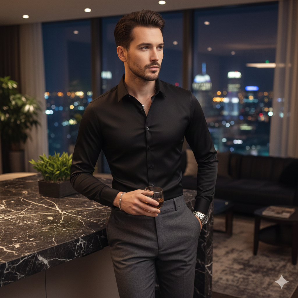 Camisa Social Slim Fit - Milano