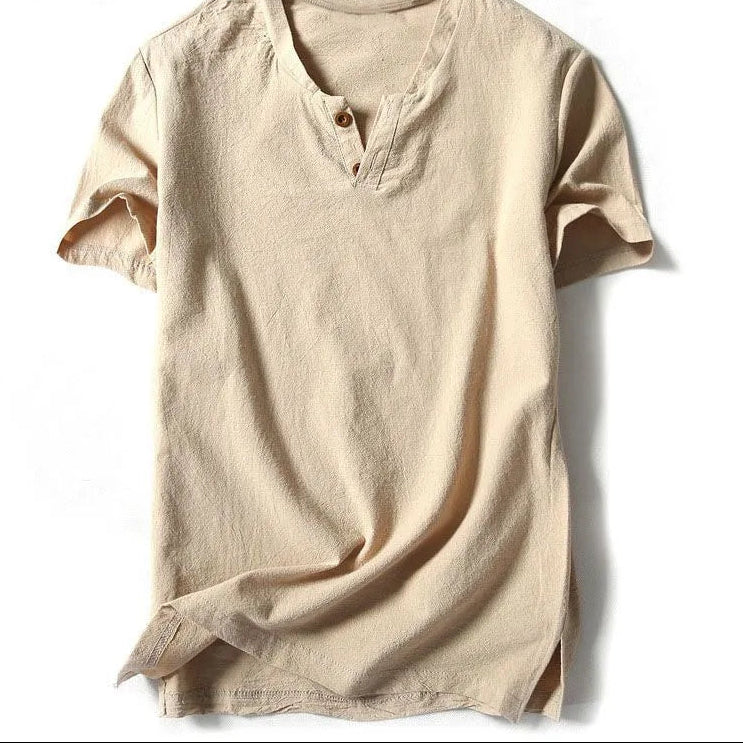 Capri – Camisa Masculina em Algodão e Linho