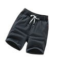 Men's Casual Linen Shorts FlowBorder