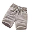 Men's Casual Linen Shorts FlowBorder