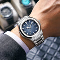 Men's Square-Face Watch Minha loja