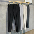 Men's Casual Cotton-Linen Trousers Minha loja