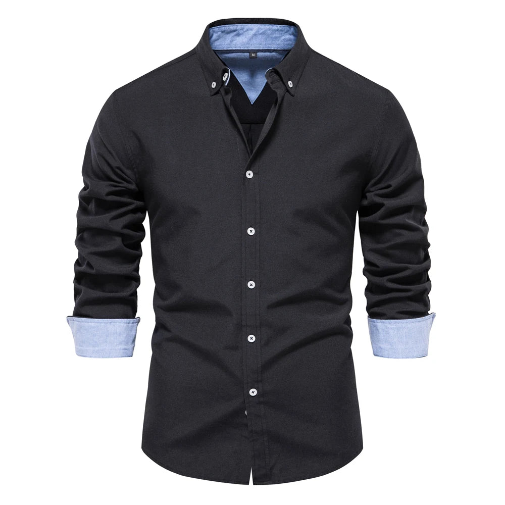 Men’s Cotton Blend Shirt Minha loja