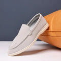 Men's Breathable Leather Loafers Minha loja