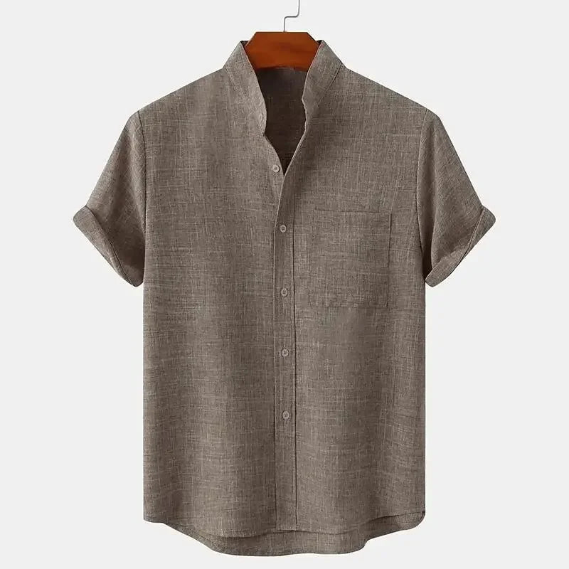 Short Sleeve Casual Shirt Minha loja