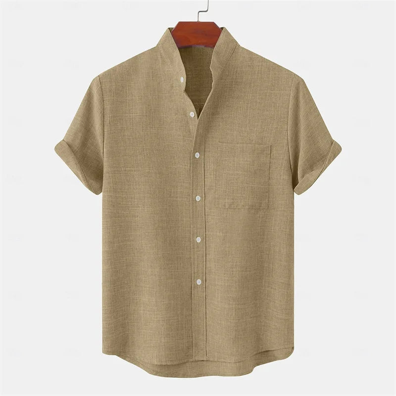 Casual Linen Shirt Minha loja
