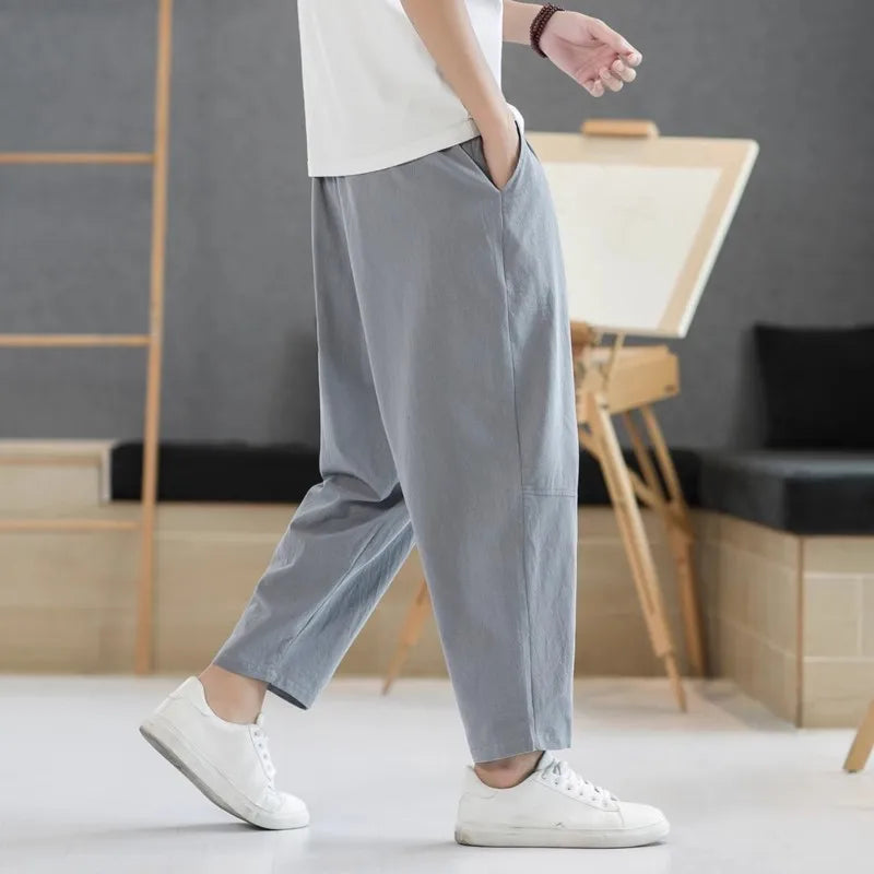 Cotton Harem Pants Minha loja