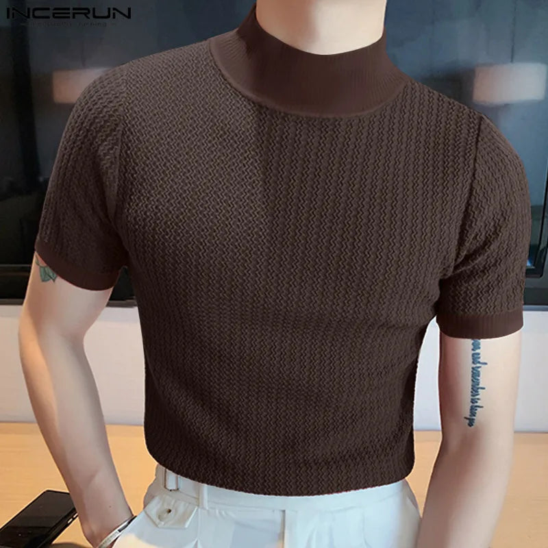 Men's Casual Turtleneck Minha loja