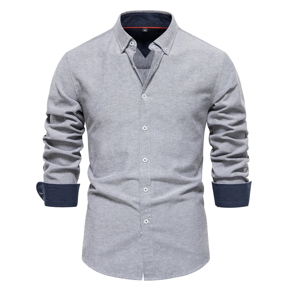 Men’s Cotton Blend Shirt Minha loja