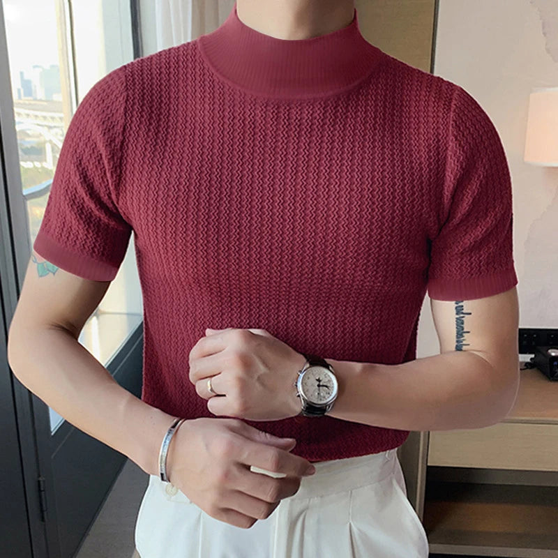 Men's Casual Turtleneck Minha loja